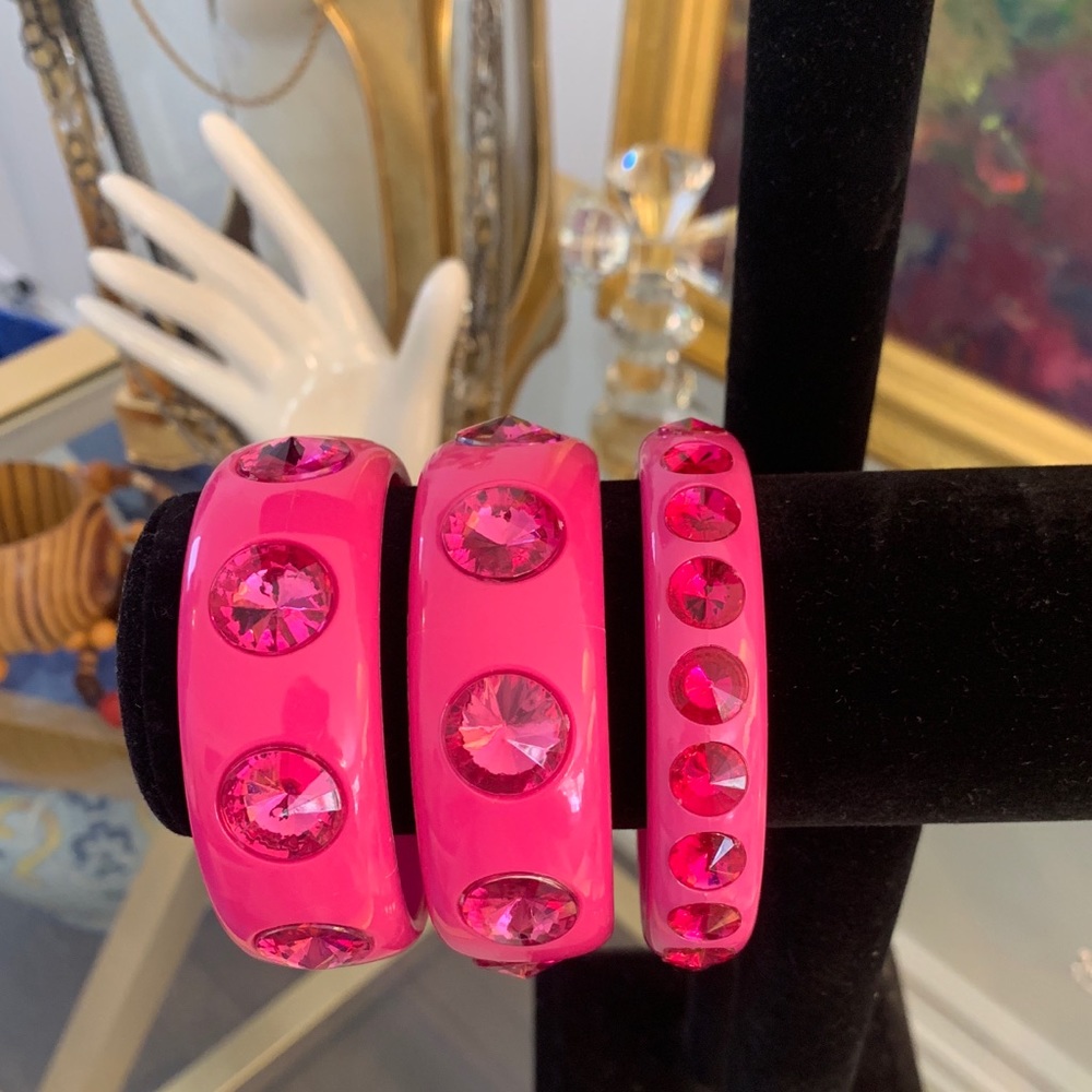 Pink bangles